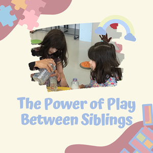 The power of play between siblings brochure image